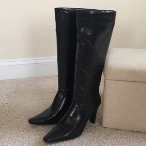 Dressy black boots